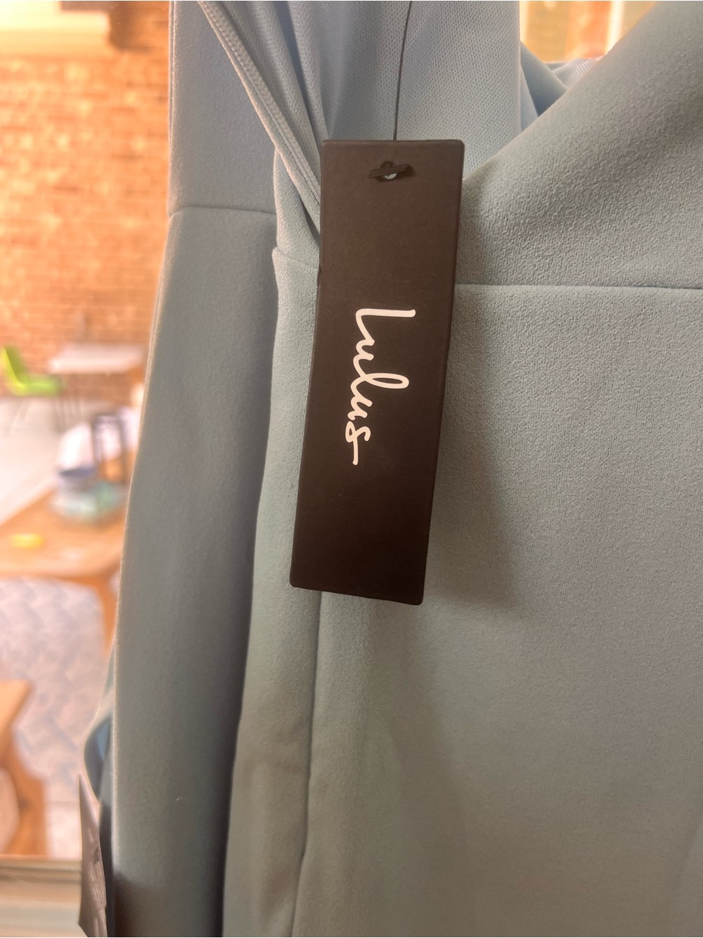 NWT Lulus After Hours Light Blue Strapless Ruffled Slit Maxi Dress 🐝 - Picture 8 of 8
